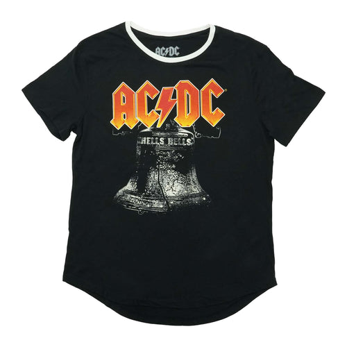 AC/DC Hell's Bells Ringer Tee T-shirt
