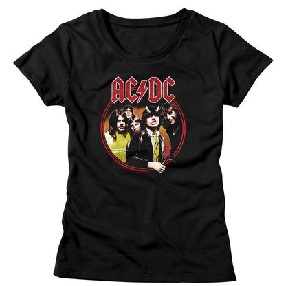 AC/DC Highway To Hell Circle Junior Top