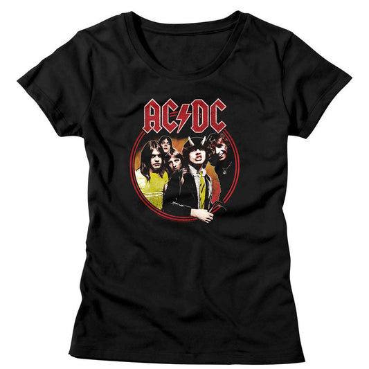 AC/DC Highway To Hell Circle Junior Top