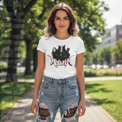 Abbath Band shirt Womens Junior Top