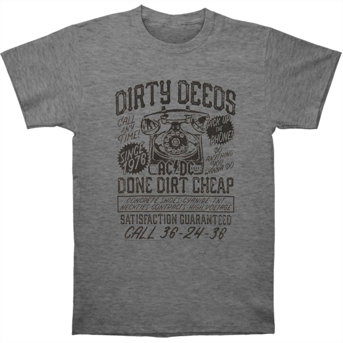 AC/DC D4c T-shirt