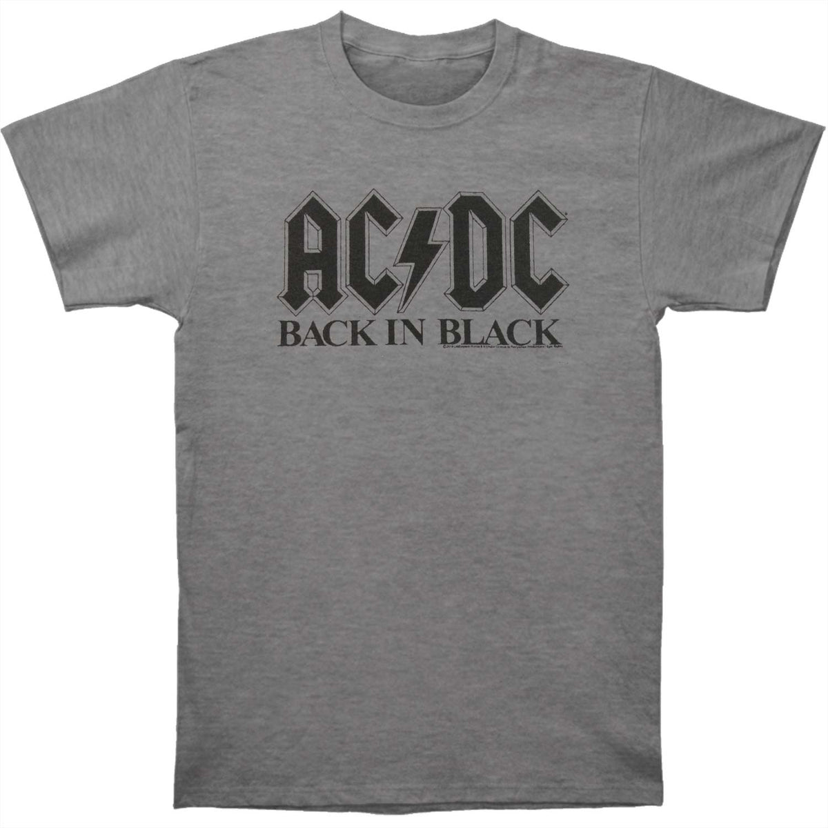AC/DC Bib In Black Kids Childrens T-shirt