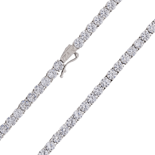 3mm Tennis Necklace