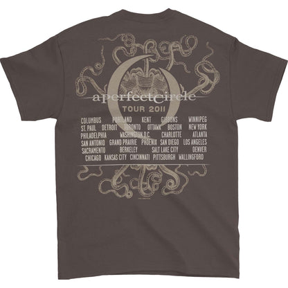 A Perfect Circle Original Orange Octopus 2011 Tour Concert T-shirt