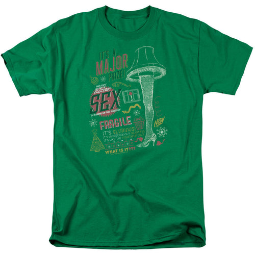 A Christmas Story Its A Major Prize Adult T-shirt