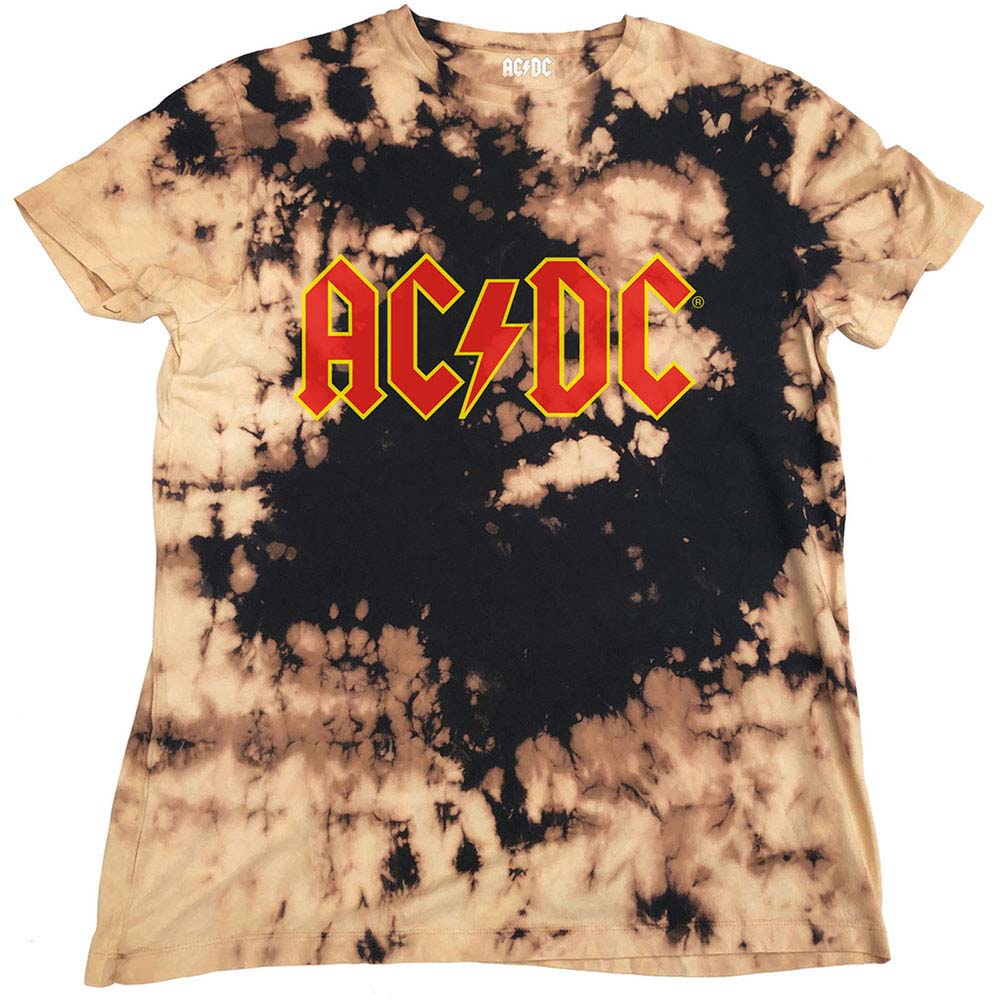 AC/DC Logo (Dip-Dye) Tie Dye T-shirt