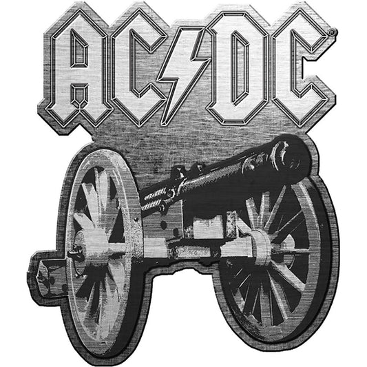 AC/DC For Those About To Rock Pewter Pin Badge