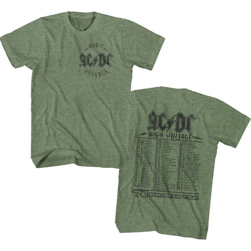 AC/DC Hv 76 Tour T-shirt