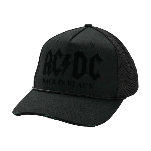 AC/DC Back In Black Trucker Cap