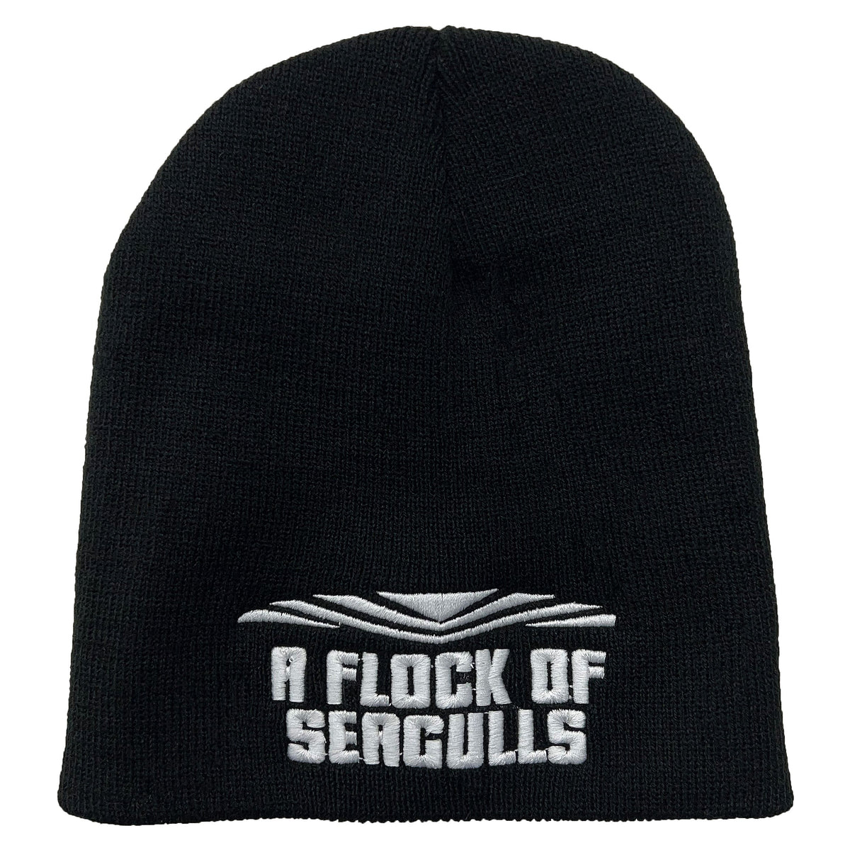A Flock Of Seagulls Seagull Logo Beanie