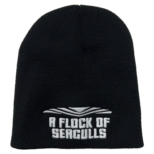 A Flock Of Seagulls Seagull Logo Beanie