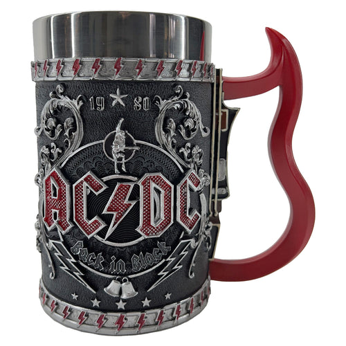 AC/DC Back in Black Tankard 16cm Stein