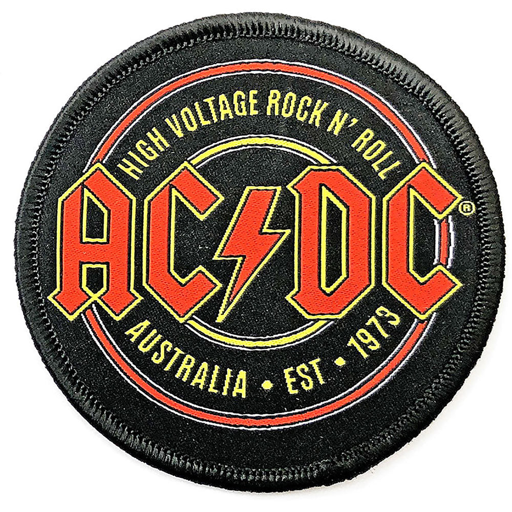 AC/DC Est. 1973 Woven Patch