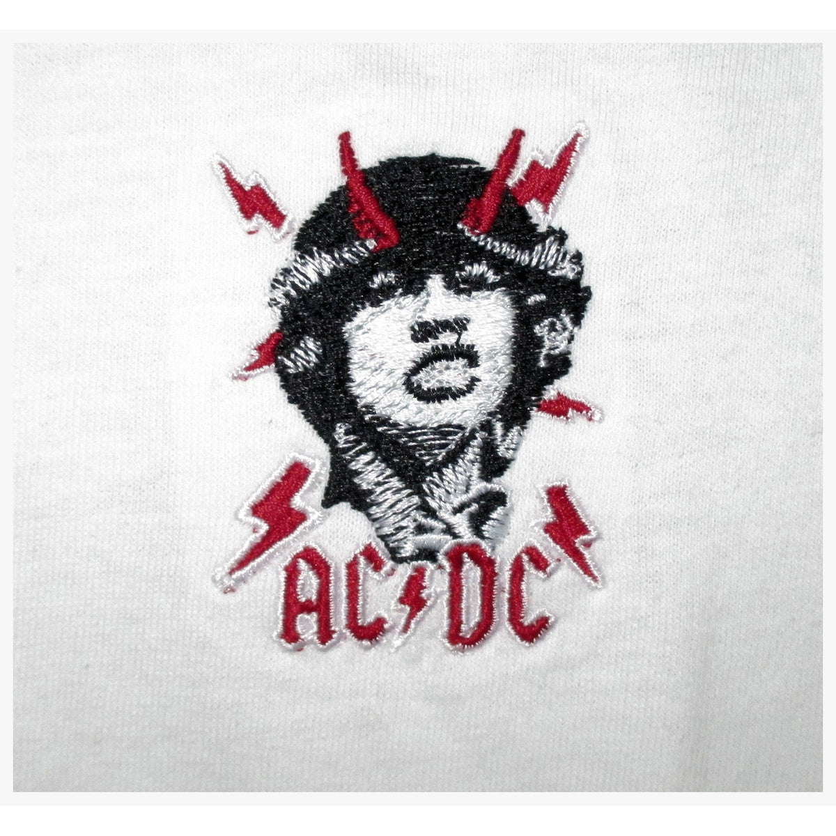 AC/DC Embroidered Pocket Logo T-shirt