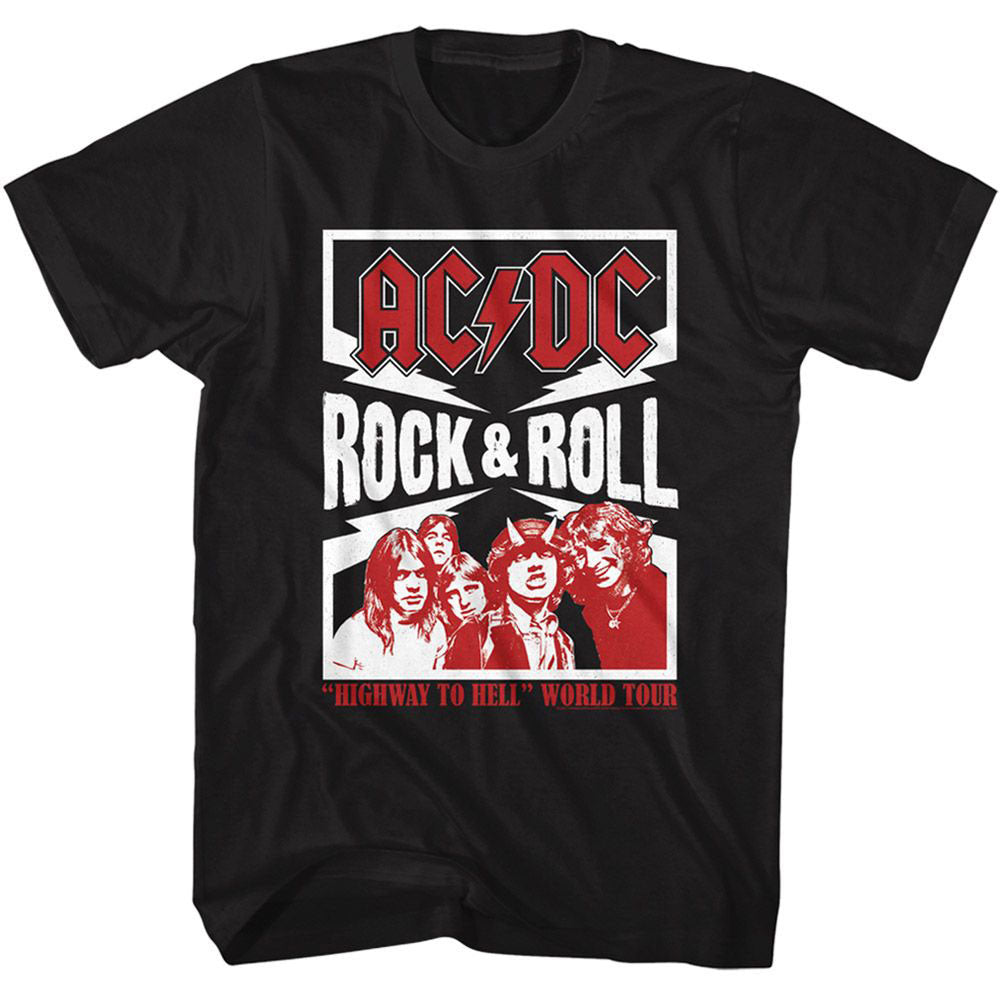 AC/DC AC/DC Rock And Roll Lightning T-shirt