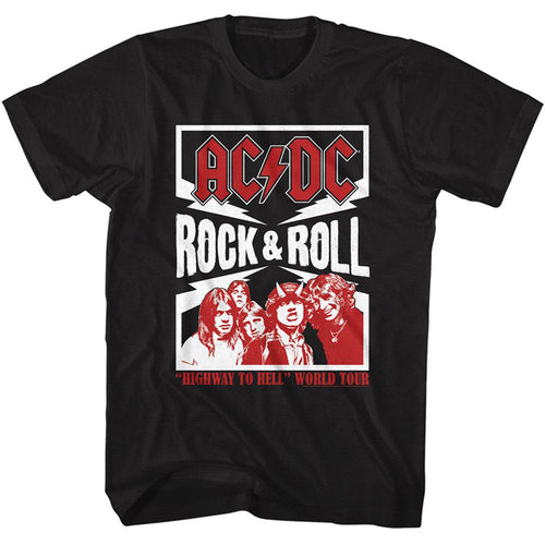 AC/DC AC/DC Rock And Roll Lightning T-shirt