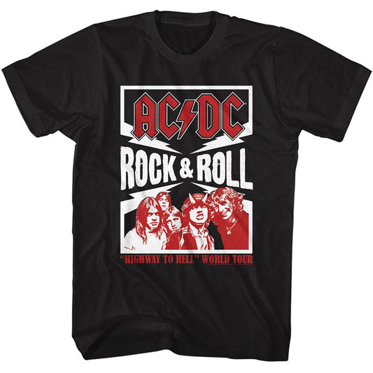 AC/DC AC/DC Rock And Roll Lightning T-shirt