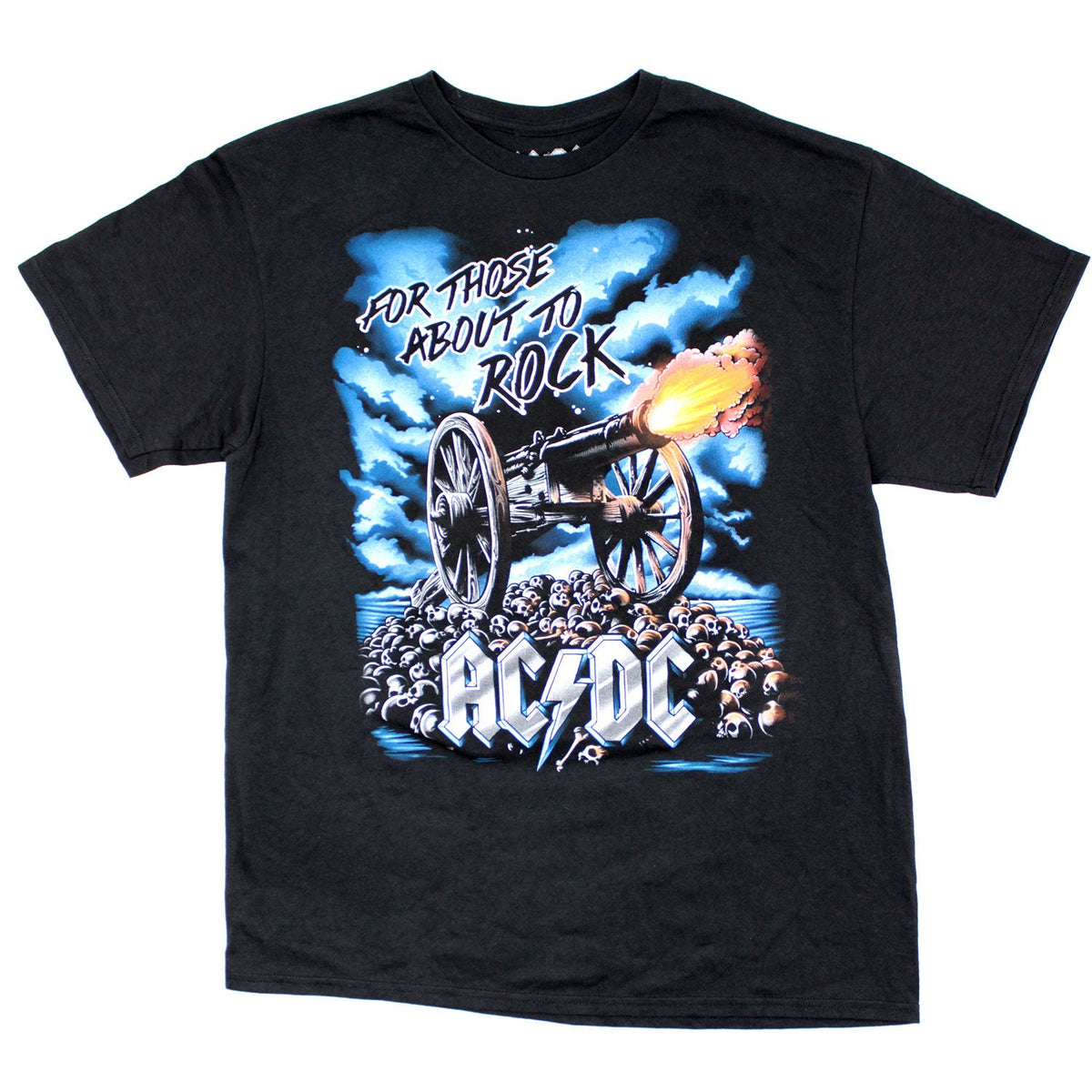 AC/DC For Those About To Rock Skulls T-shirt