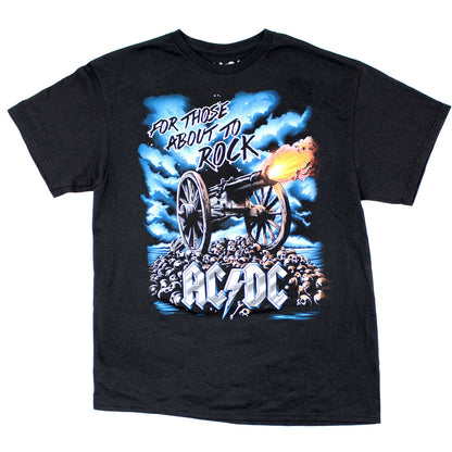 AC/DC For Those About To Rock Skulls T-shirt