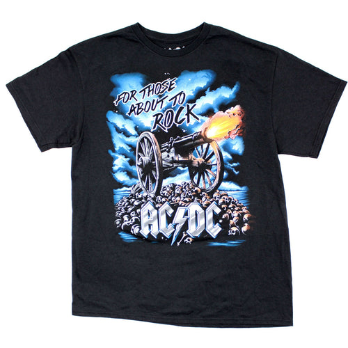 AC/DC For Those About To Rock Skulls T-shirt