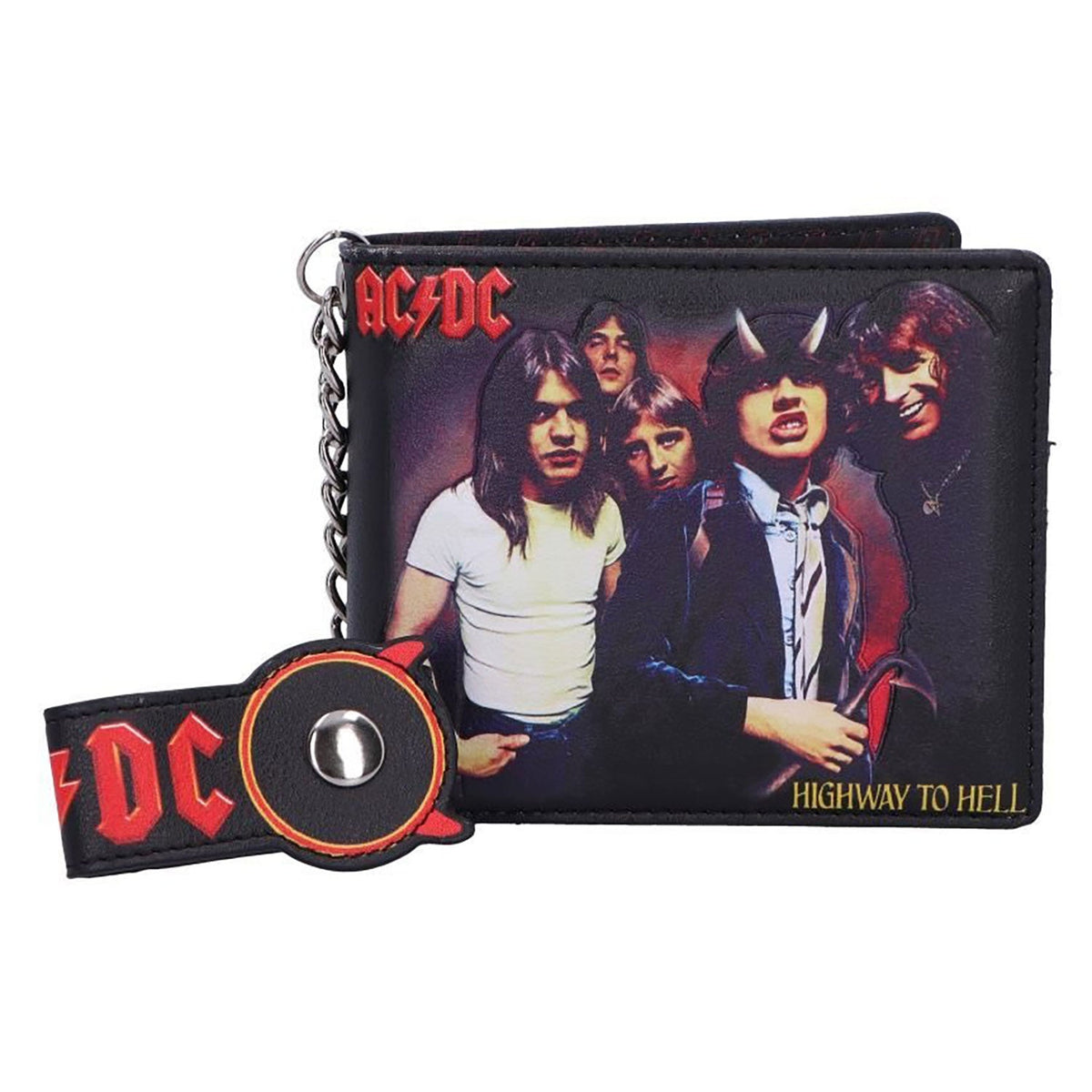 AC/DC Highway to Hell Wallet 11cm Tri-Fold Wallet