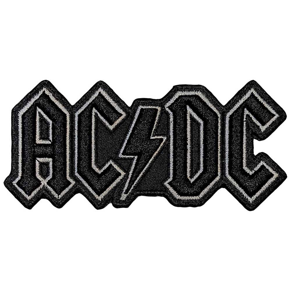 AC/DC Black Logo Woven Patch