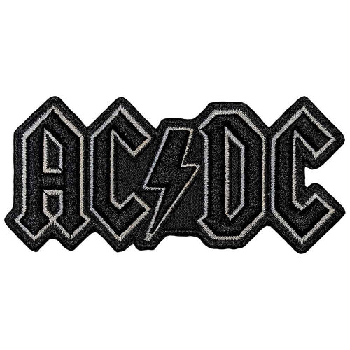 AC/DC Black Logo Woven Patch