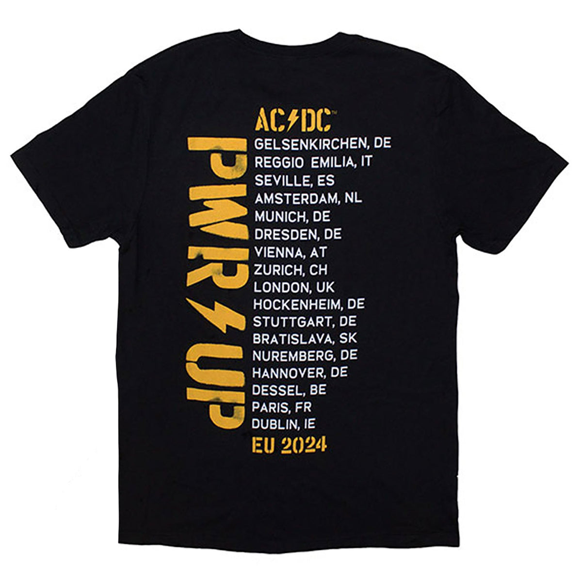AC/DC Angus Triangle Pwr-up Eu Tour '27 T-shirt