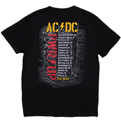 AC/DC Control Wires Pwr-up Eu Tour '24 T-shirt