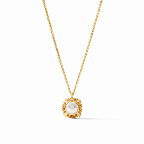 Cabochon Solitaire Necklace