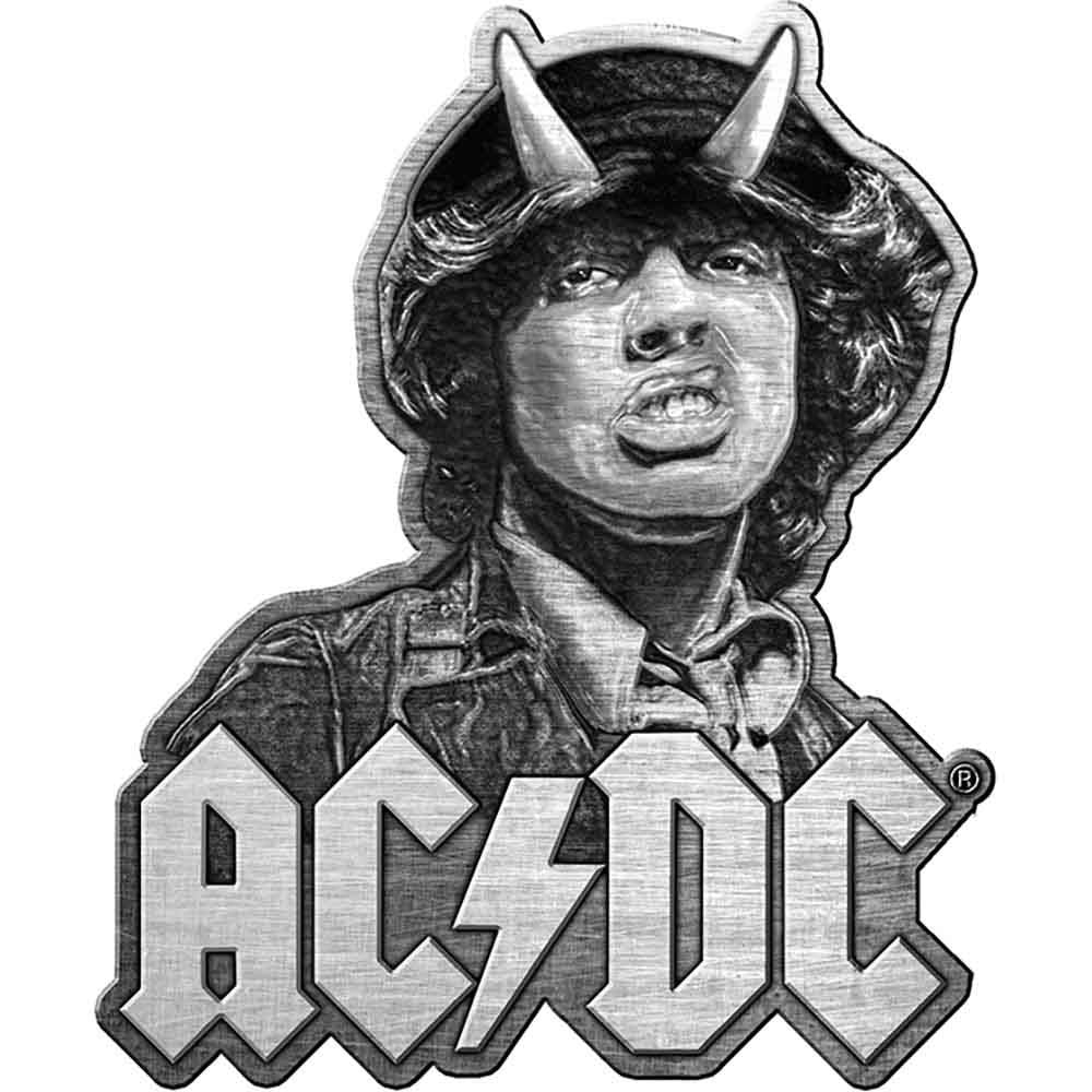 AC/DC Angus Pewter Pin Badge