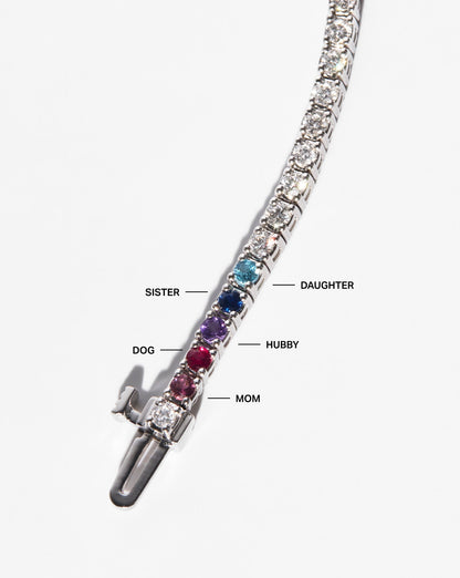Birthstone Tennis Bracelet