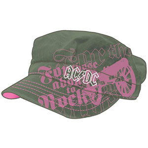 AC/DC For Those About To Rock With Cannon Cadet Cap