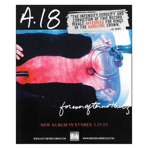 A18 Concert Promo Poster
