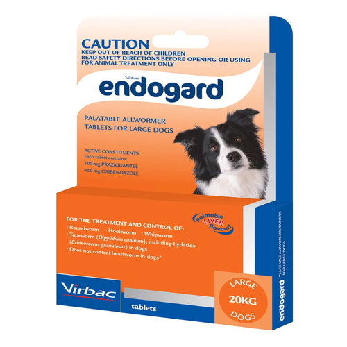 Endogard - For Dogs For Large Dogs 20Kg (Orange)