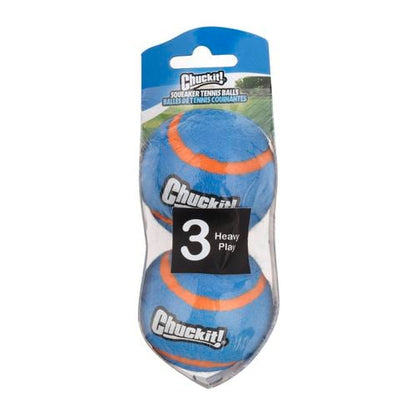 ChuckIt! - Dog Toy Squeaker Tennis Ball - 2 Pack