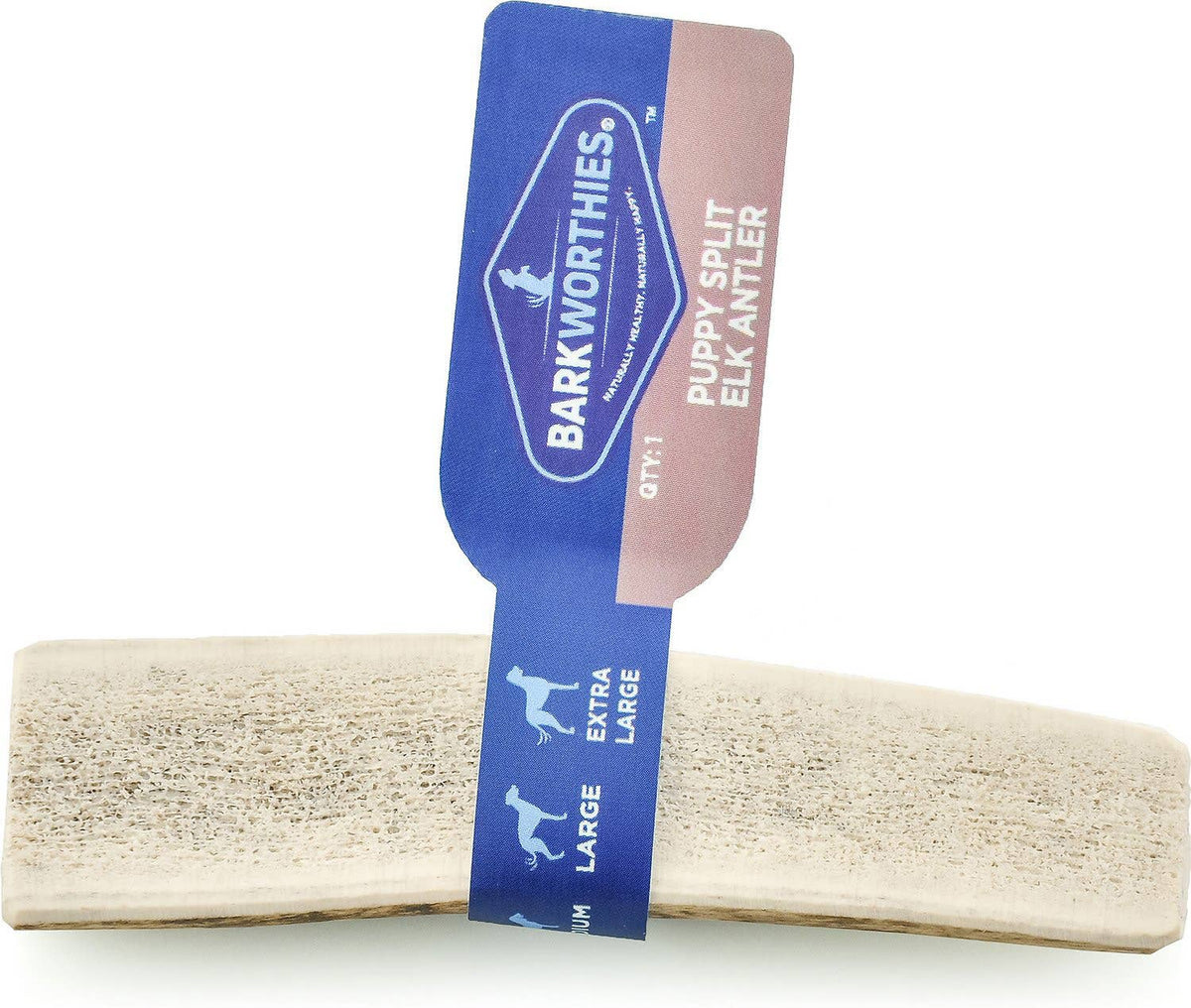 Barkworthies Elk Antler Split Small