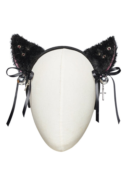 9 Lives Cat Ear Headband and Tail Set