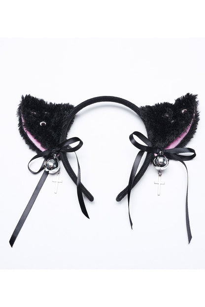 9 Lives Cat Ear Headband and Tail Set