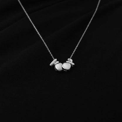 Arabic Bubble Birthyear Necklace