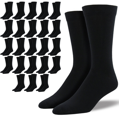 24 Pairs Premium Bamboo Loose Top Socks Diabetic Diabetes Circulation Eco Sox