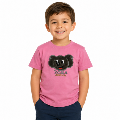 10X Kids Koala Australia T Shirt Bulk Pack Light Pink 100 Cotton Childrens Souvenir Gift Top