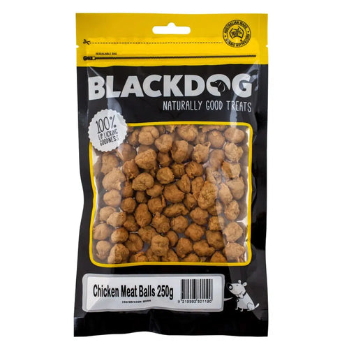 Blackdog - Chicken Meat Balls Dog Treats 250gm