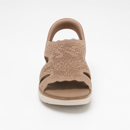 💝 50% OFF Today Only! ⭐ Slip-ins™ Summits Crochet Knit Sandals – Lightweight Comfort for Everyday Walks