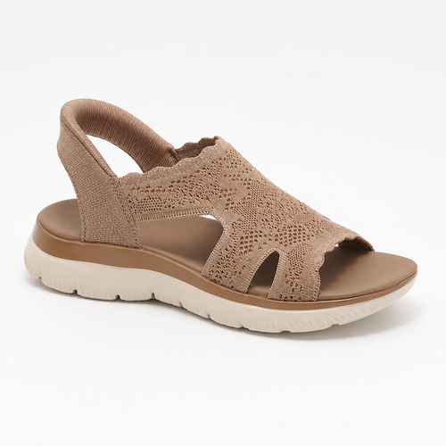 💝 50% OFF Today Only! ⭐ Slip-ins™ Summits Crochet Knit Sandals – Lightweight Comfort for Everyday Walks