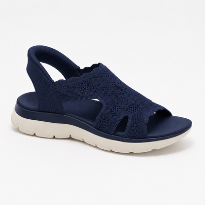 💝 50% OFF Today Only! ⭐ Slip-ins™ Summits Crochet Knit Sandals – Lightweight Comfort for Everyday Walks