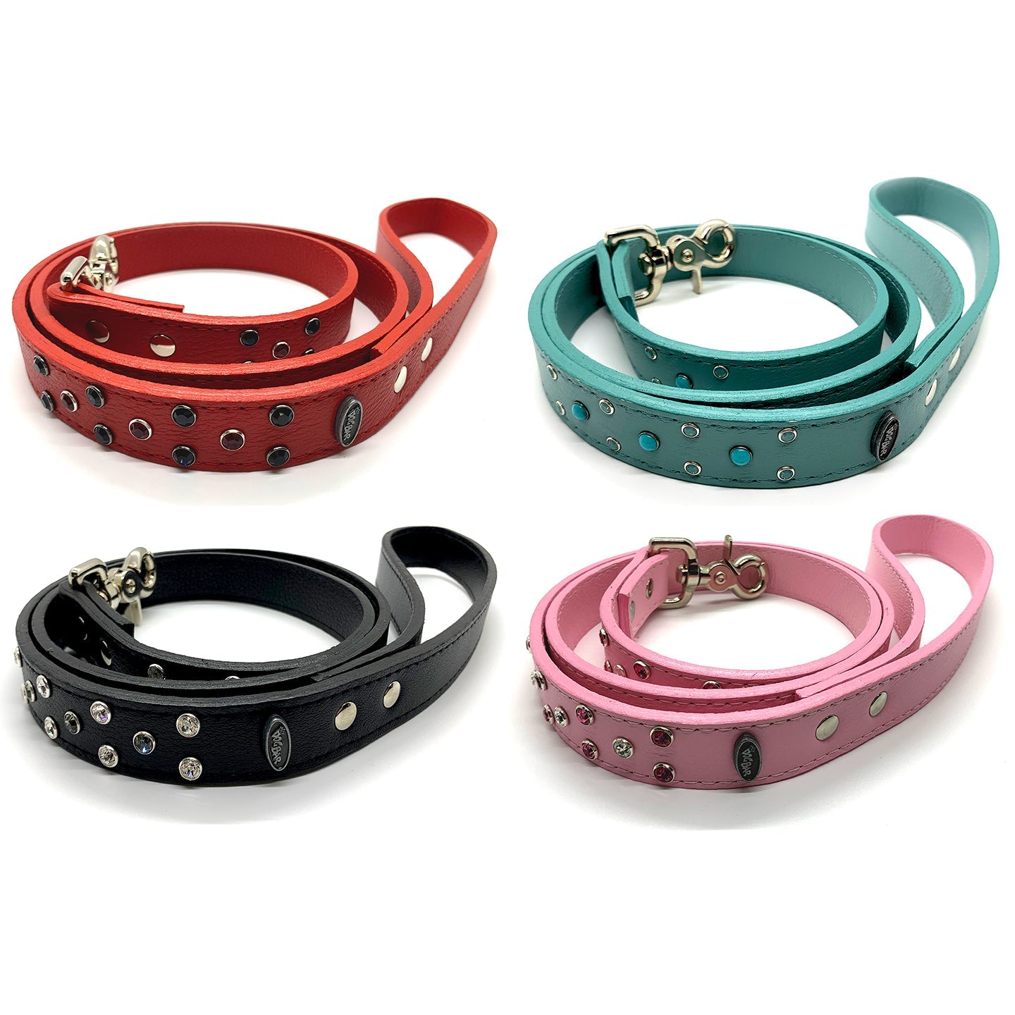 Dog Bar Crystal Cluster Leashes