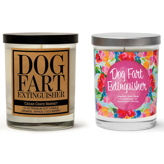 Dog Fart Extinguisher Soy Wax Candles