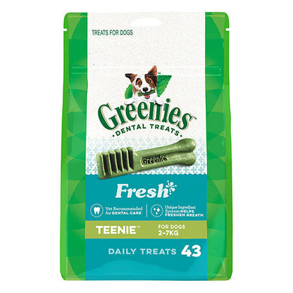 Greenies - Fresh Dental Dog Treats Teenie 2 - 7kg