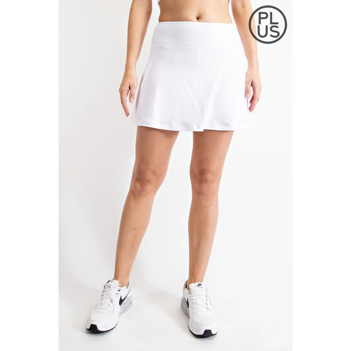 BACK PLEAT SKORT